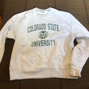 Colorado state university crewneck